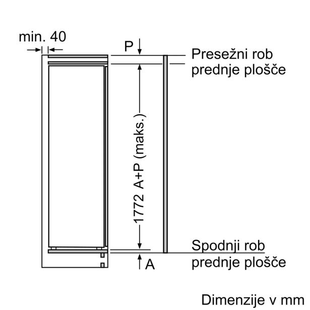 HLADILNIK BOSCH KIR81ADD0
