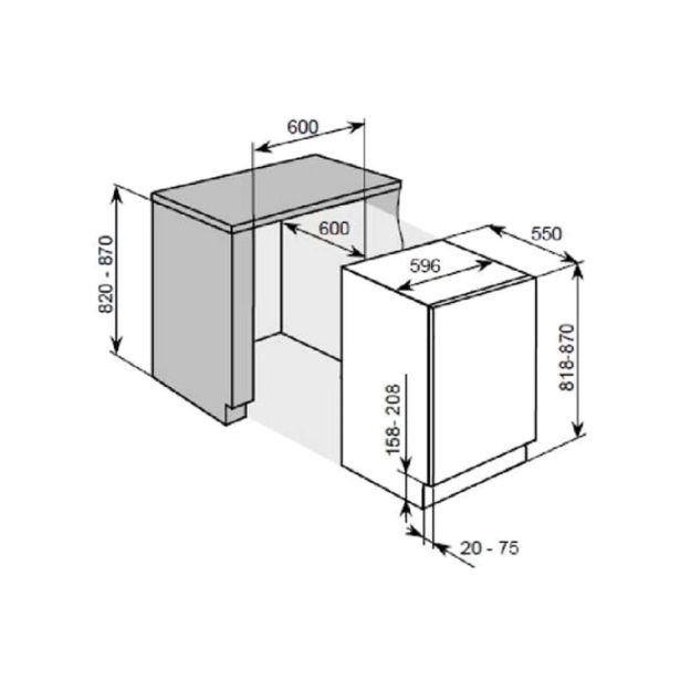 HLADILNIK CANDY CRU 160 NE/N