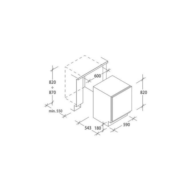 HLADILNIK CANDY CRU 164 NE/N