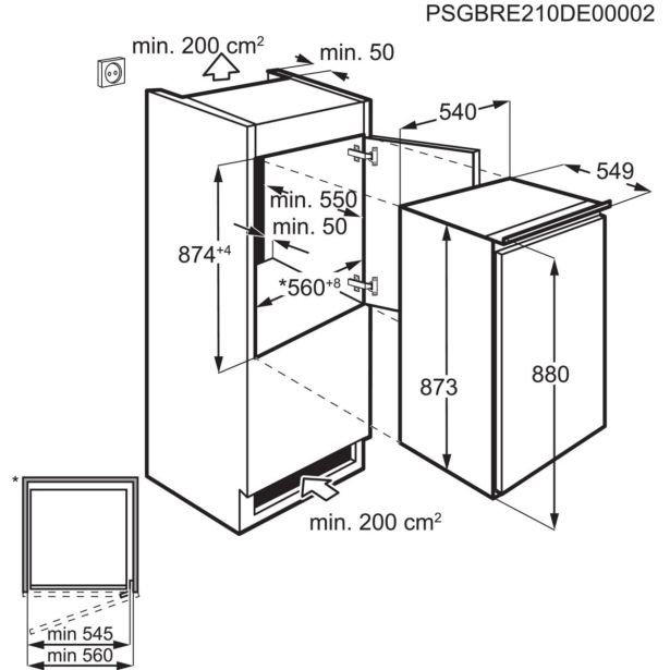 HLADILNIK ELECTROLUX LFB2AE88S1