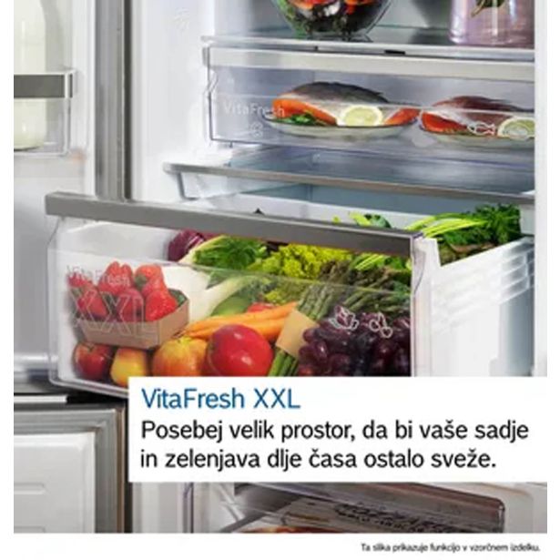 HLADILNIK IN ZAMRZOVALNIK BOSCH KGN49OCAF