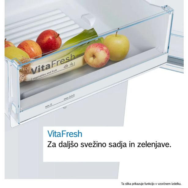 HLADILNIK IN ZAMRZOVALNIK BOSCH KGV36VLEA