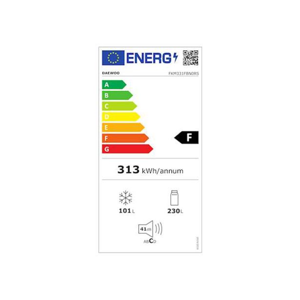 HLADILNIK IN ZAMRZOVALNIK DAEWOO FKM331FBN0RS
