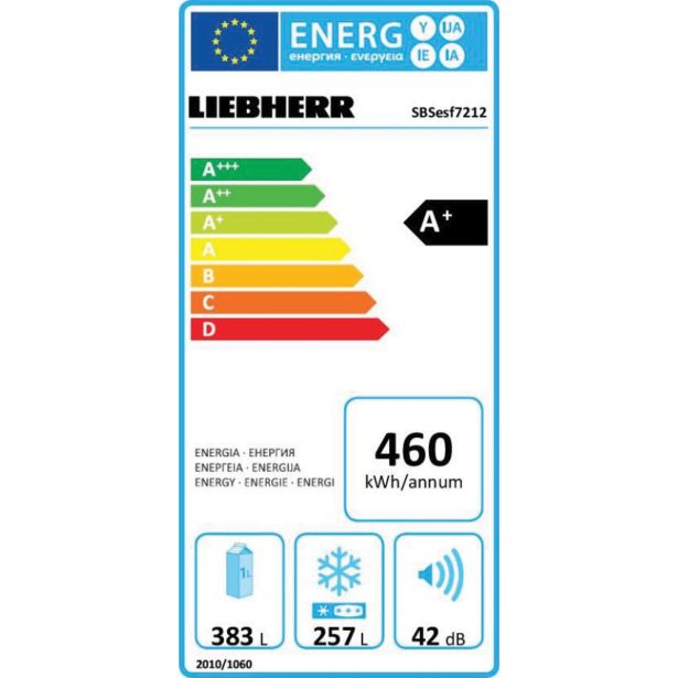 HLADILNIK IN ZAMRZOVALNIK LIEBHERR SBSESF 7212