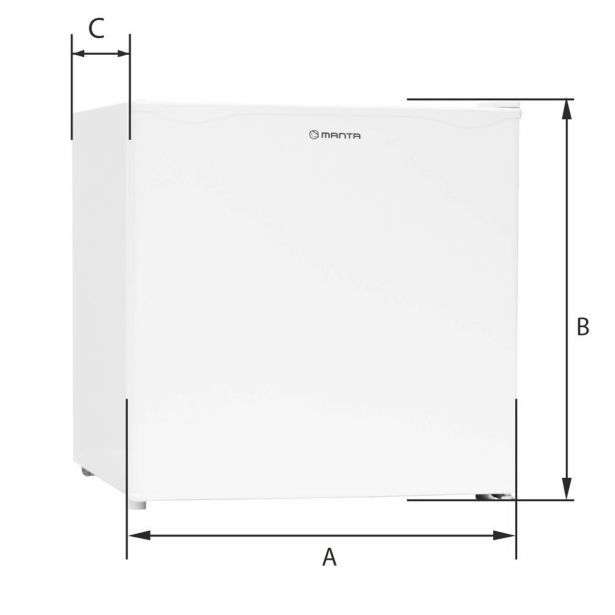 HLADILNIK MANTA MM515P MINI, 46 L, BEL