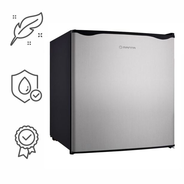 HLADILNIK MANTA MM515P MINI, 46 L, SREBRN