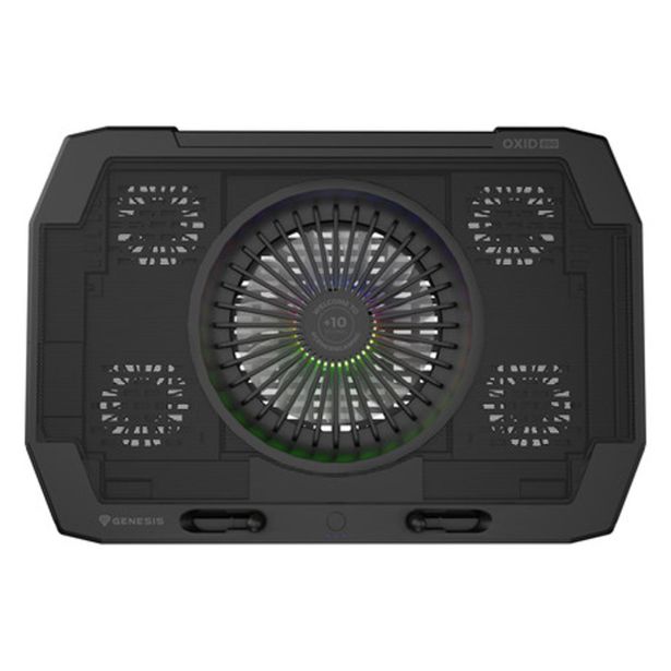 HLADILNO STOJALO ZA PRENOSNIK GENESIS OXID 850 RGB, ČRN