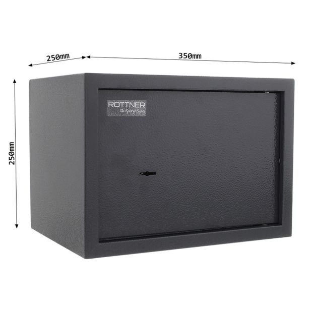 POHIŠTVENI TREZOR ROTTNER HOMESTAR3 ODPIRANJE NA KLJUČ