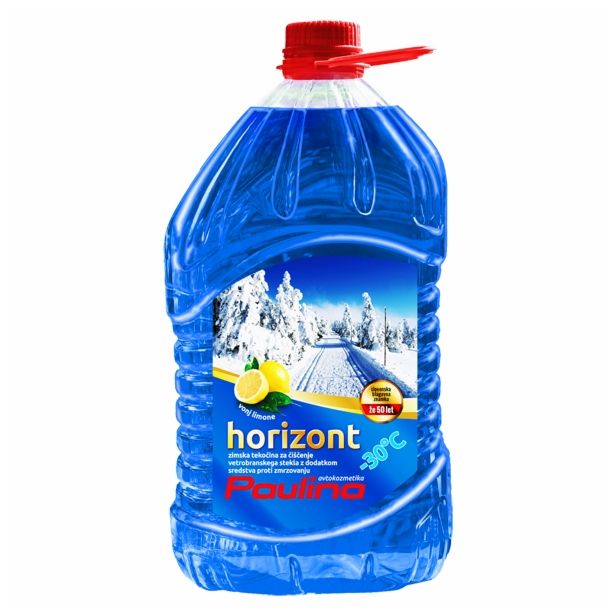 PAULINA HORIZONT ZIMSKA TEKOČINA ZA VETROBRANSKO STEKLO DO -30°C 3L LIMONA