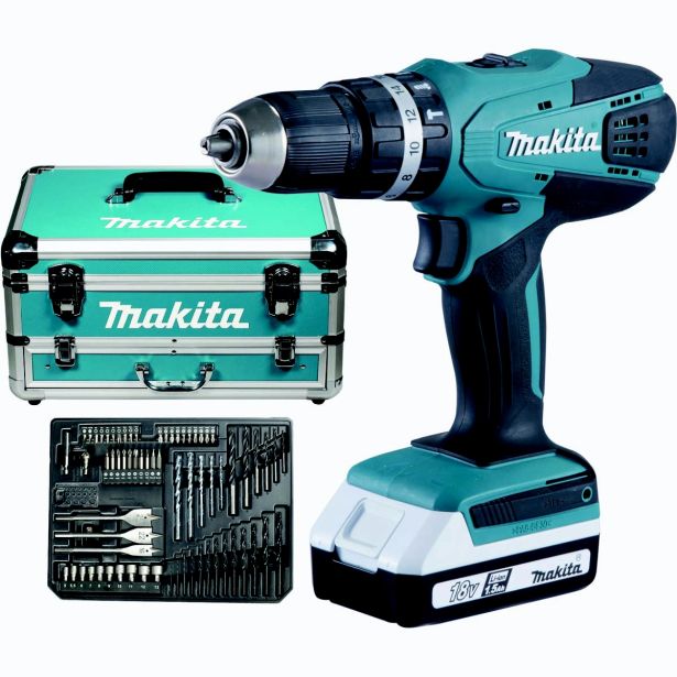 AKUMULATORSKI VIBRACIJSKI VRTALNIK-VIJAČNIK MAKITA HP457DWEX4