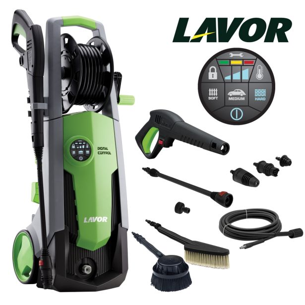 VISOKOTLAČNI ČISTILNIK LAVOR HPM PREDATOR 180 DIGIT 2500W 180BAR 510L/H