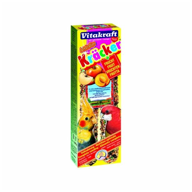 HRANA ZA NOTRANJE PTICE VITAKRAFT KREKER AUSTRALIAN ZA SREDNJE PAPIGE 180G/2KOS