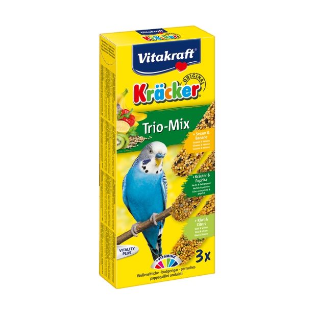 HRANA ZA NOTRANJE PTICE VITAKRAFT KREKER JUŽNO SADJE 3/1 90 G FOR PARROTS