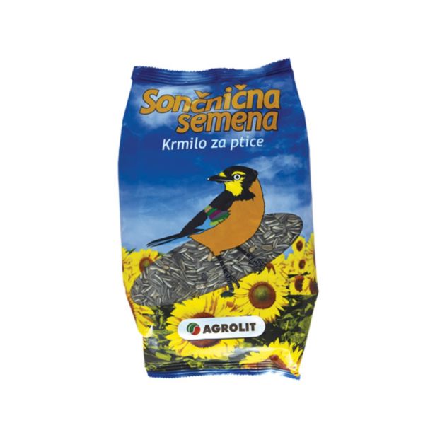 HRANA ZA ZUNANJE PTICE AGROLIT SEMENA SONČNIC PISANA 1KG