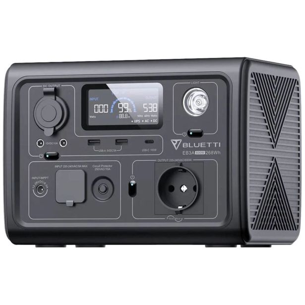 HRANILNIK EL. ENERGIJE BLUETTI EB3A PRENOSNA POLNILNA POSTAJA