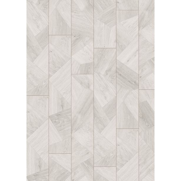 PLAVAJOČA PLUTA EGGER HOME COMFORT HRAST BERMUDA BELI EHC029 1292X246X8 MM