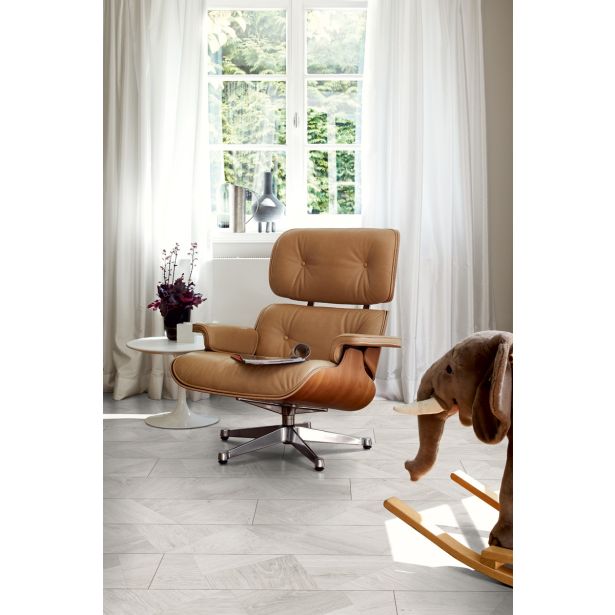 PLAVAJOČA PLUTA EGGER HOME COMFORT HRAST BERMUDA BELI EHC029 1292X246X8 MM