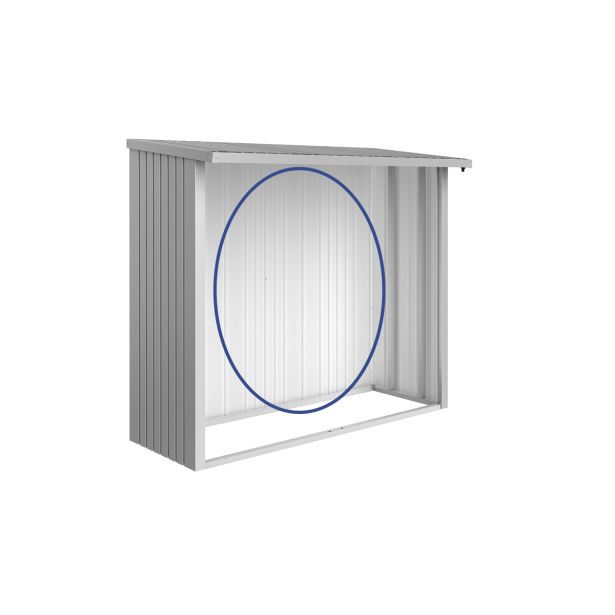 HRBTNA STENA ZA REGAL ZA DRVA BIOHORT WOODSTOCK V230, 217.5X196.5 CM