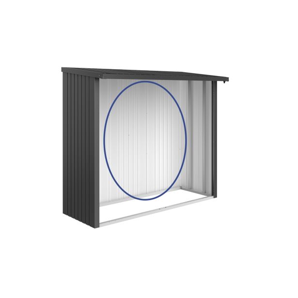 HRBTNA STRAN ZA REGAL ZA DRVA BIOHORT WOODSTOCK V230, 217X196.5 CM