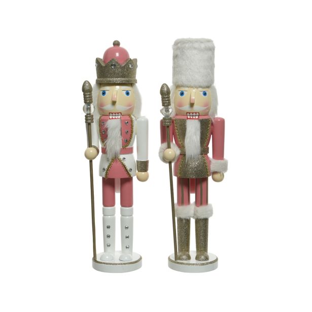 PRAZNIČNA FIGURA HRESTAČ 25 CM ROZA