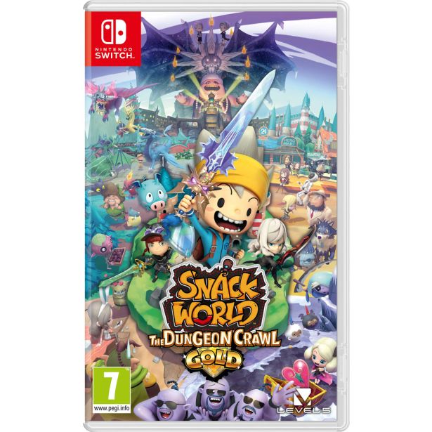 IGRA ZA NINTENDO NINTENDO SNACK WORLD: THE DUNGEON CRAWL - GOLD
