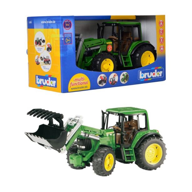 VOZILA BRUDER TRAKTOR JOHN DEERE 6920 Z NAKLADALKO