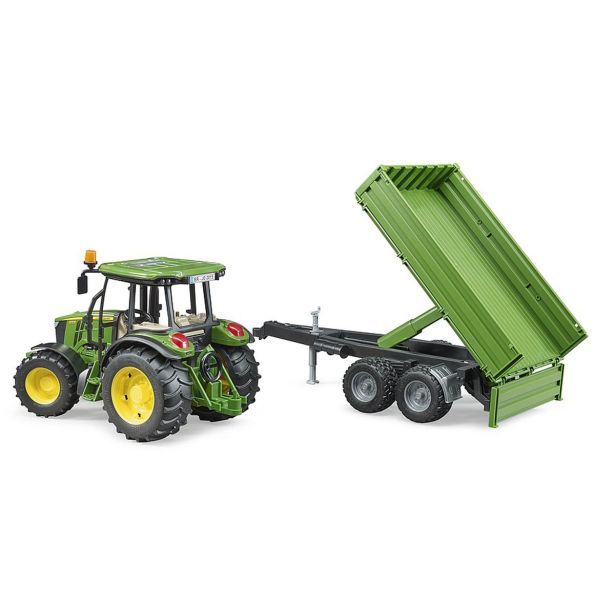 VOZILA BRUDER TRAKTOR JOHN DEERE S PREKUCNO PRIKOLICO