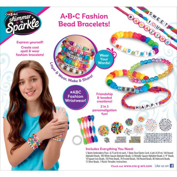 IGRAČA CRAZART SET ZA IZDELAVO ZAPESTNIC ABC FASHION
