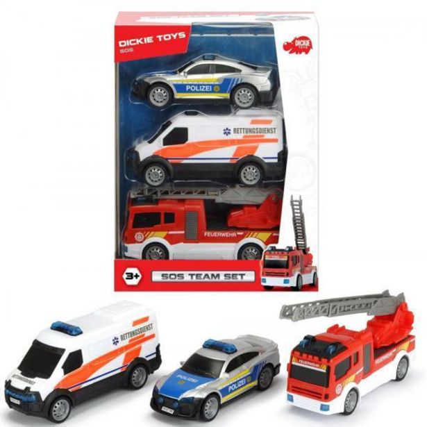 VOZILA DICKIE VOZILA SOS SET INTERNATIONAL