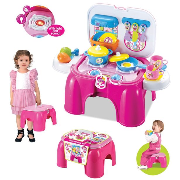 IGRAČA EUROM-DENIS-TOYS KUHINJSKI SET STOLČEK