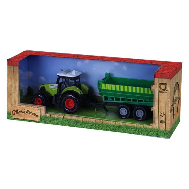 VOZILA FT TRAKTORJI TRAKTOR S TANDEM PRIKOLICO