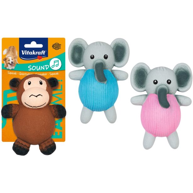 IGRAČA ZA PSA VITAKRAFT IGRAČA LATEX, OPICA, SLON SORTIRANO