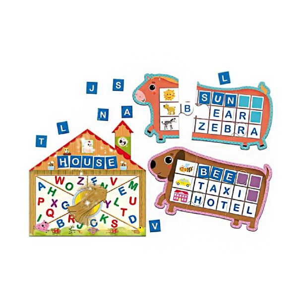 DRUŽABNE IN MISELNE IGRE LISCIANI IGRA ČRKOVANJE