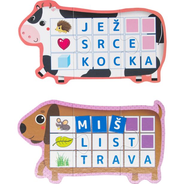 DRUŽABNE IN MISELNE IGRE LISCIANI IGRA ČRKOVANJE