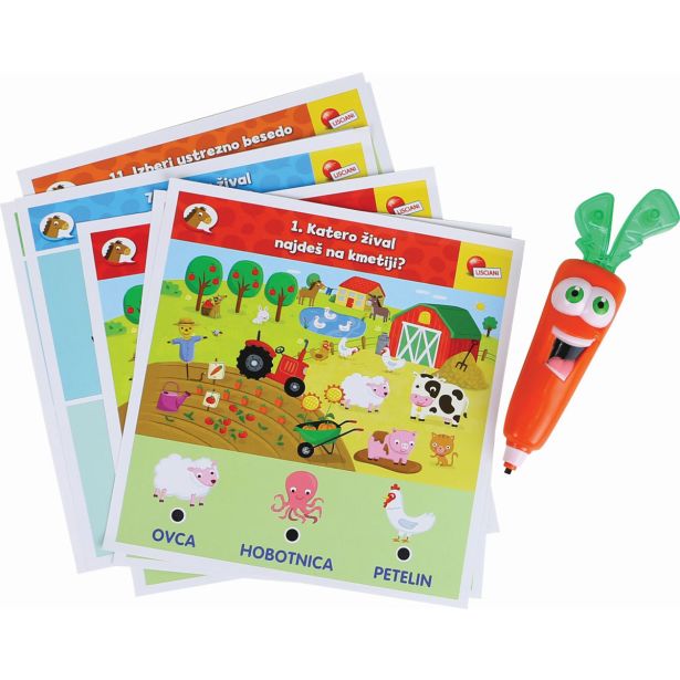 DRUŽABNE IN MISELNE IGRE LISCIANI KMETIJA 4 IGRE SLO