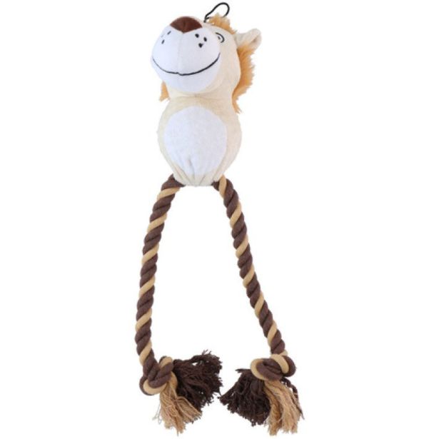 IGRAČA ZA PSA PET TOYS PLIŠASTA VRV, 42CM , SORTIRANO