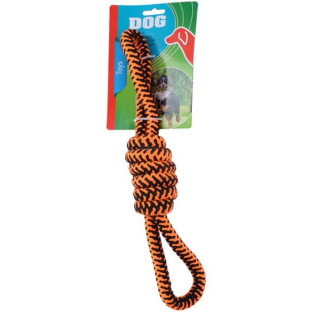 IGRAČA ZA PSA PET TOYS VRV, 37CM, SORTIRANO