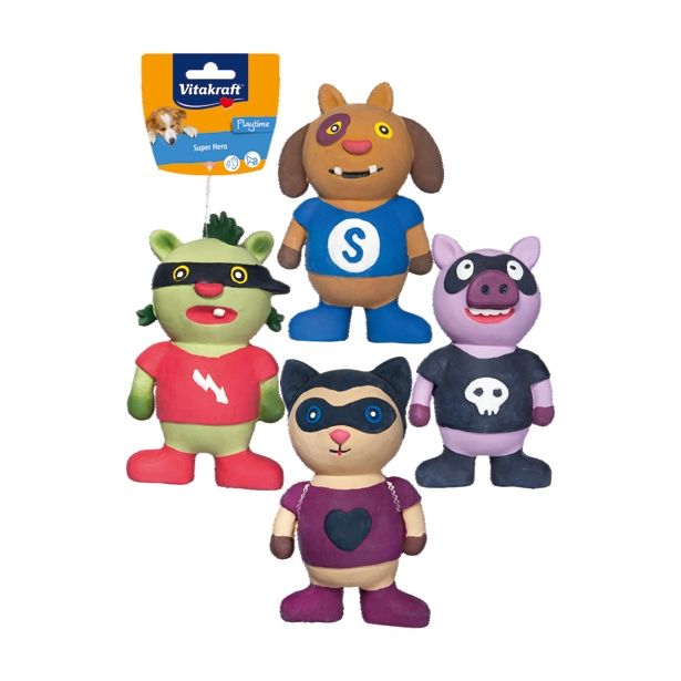 IGRAČA ZA PSA VITAKRAFT FOR YOU HEROES,LATEX 17CM