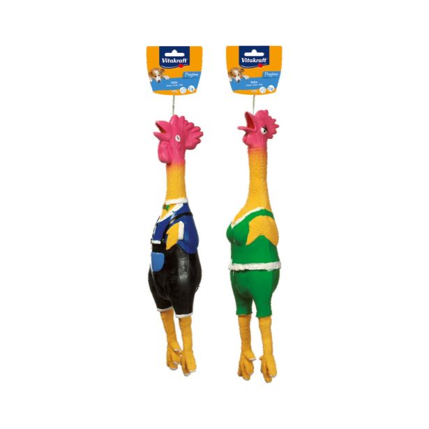 IGRAČA ZA PSA VITAKRAFT PETELIN LATEX ORIG. ZVOK, 42CM