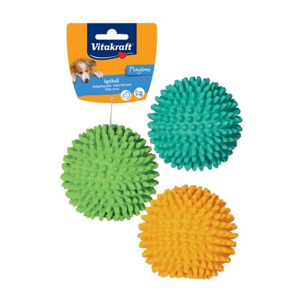 IGRAČA ZA PSA VITAKRAFT ŽOGA LATEX, RAZLIČNE BARVE, FI 9CM
