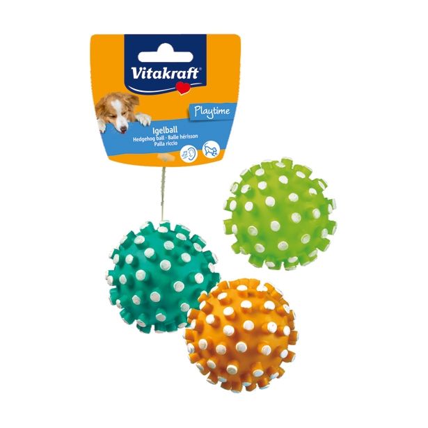 IGRAČA ZA PSA VITAKRAFT ŽOGA VK PLASTIČNE BODICE FI 6.5CM