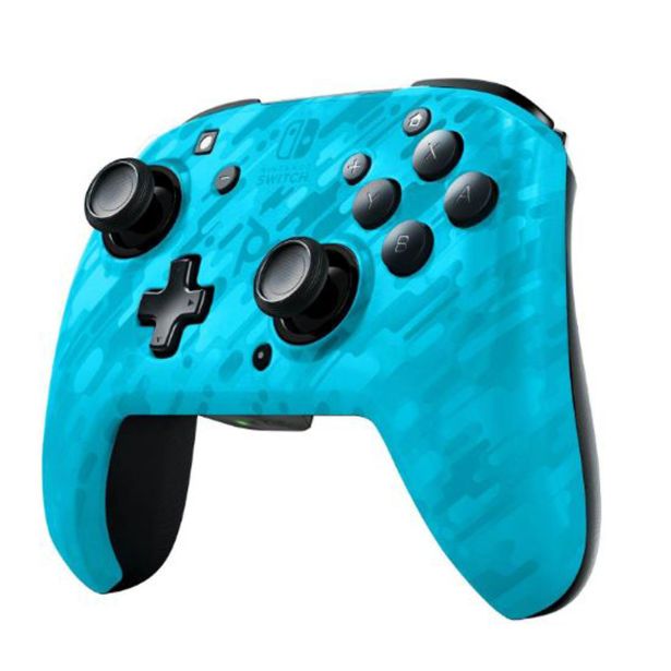 IGRALNI PLOŠČEK PDP NINTENDO SWITCH FACEOFF BREZŽIČNI CAMO BLUE