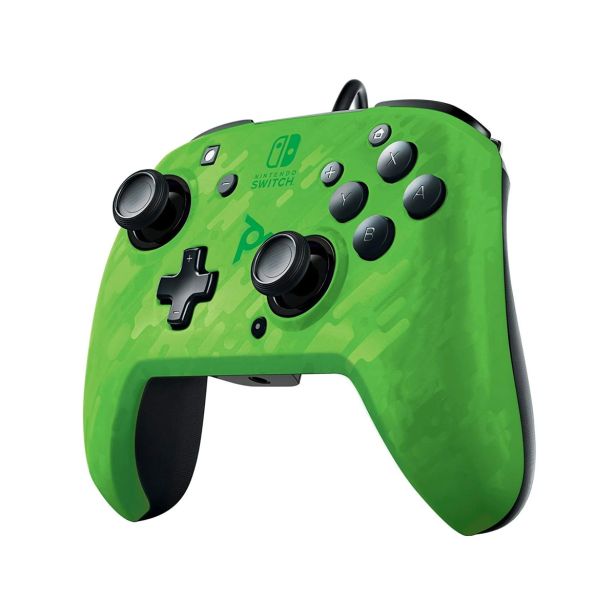 IGRALNI PLOŠČEK PDP NINTENDO SWITCH FACEOFF DELUXE + AUDIO CAMO GREEN
