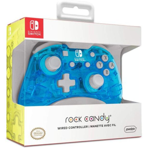 IGRALNI PLOŠČEK PDP NINTENDO SWITCH ŽIČNI ROCK CANDY MINI BLU-MERAN