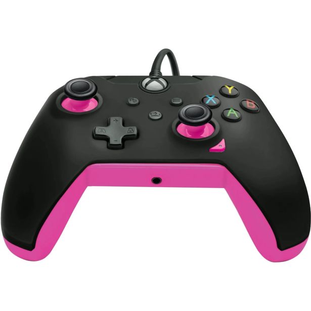 IGRALNI PLOŠČEK PDP XBOX ČRN - FUSE ROZA ŽIČNI