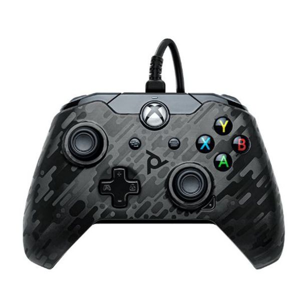 IGRALNI PLOŠČEK PDP XBOX ŽIČNI BLACK CAMO