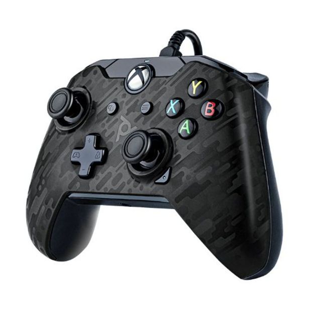 IGRALNI PLOŠČEK PDP XBOX ŽIČNI BLACK CAMO