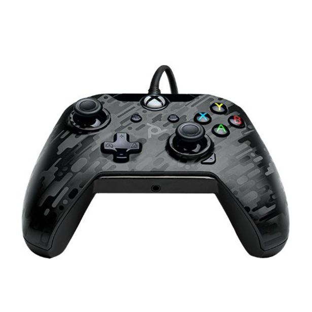 IGRALNI PLOŠČEK PDP XBOX ŽIČNI BLACK CAMO