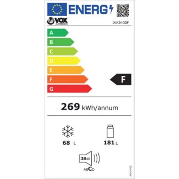 HLADILNIK IN ZAMRZOVALNIK VOX IKK3400F