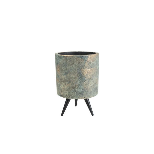 KERAMIČNI NOTRANJI LONEC TS IMRE EARTH 11 CM H17 NA STOJALU